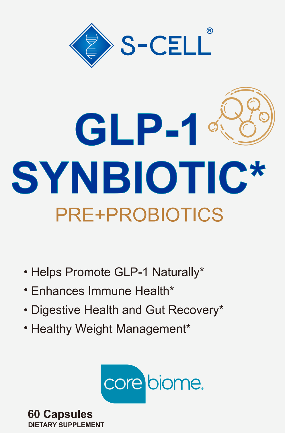 GLP-1 Synbiotics 合生元產品包裝與成分介紹圖片