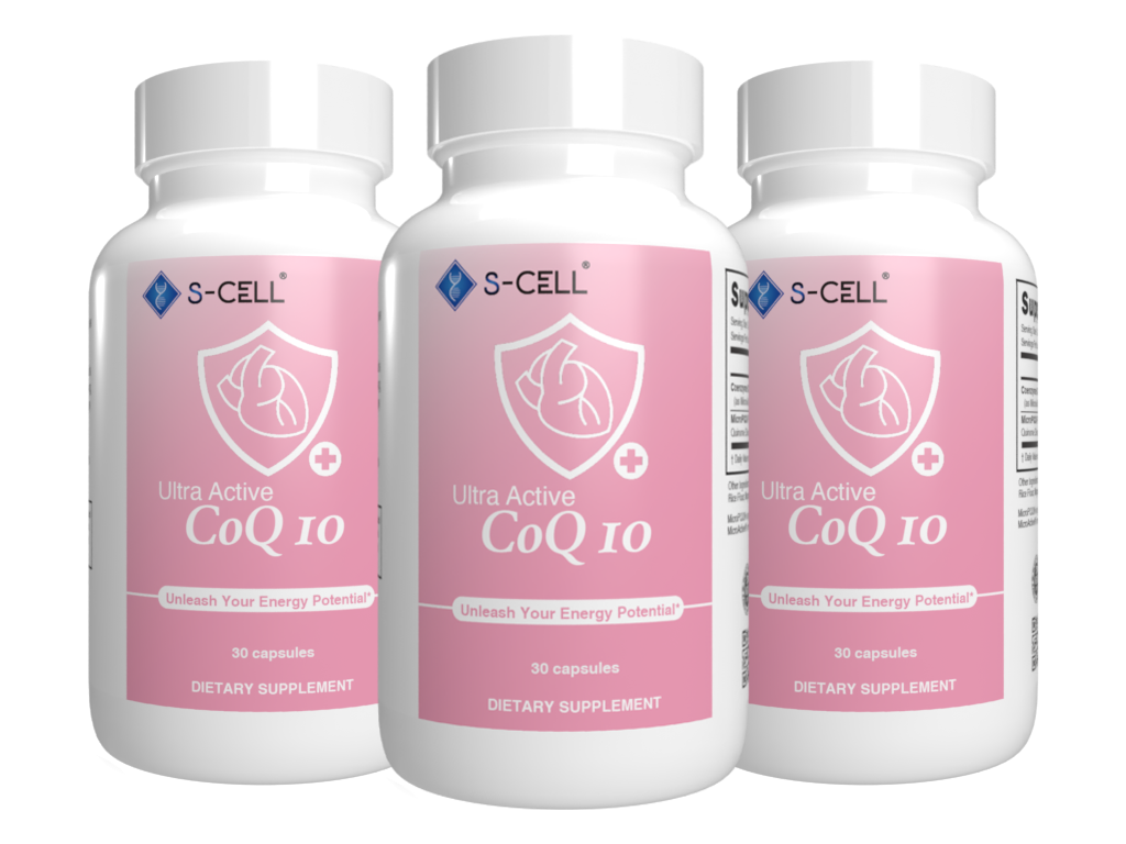 Ultra Active CoQ10 PQQ 健心益腦素 (3個月套餐)