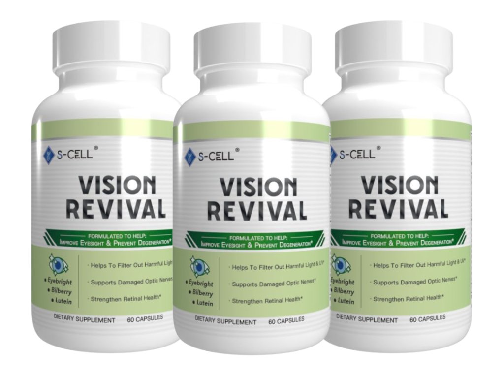 Vision Revival 亮睛素 (3個月套餐)  (輸入優惠碼「VisLT50」可享半價優惠)
